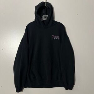 TMG Tiny Meat Gang Podcast Merch Black Hoodie Cody Ko Noel Miller Skull Graphic